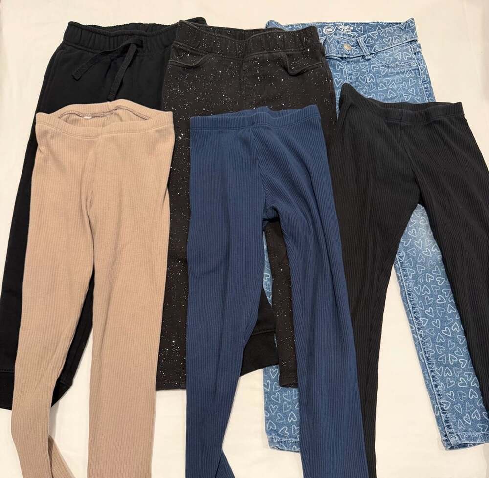 Cat & Jack and Wonder Nation Girls Assorted Pants and Leggings Lot Size XS to S